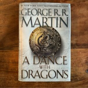 SALE 2/15 A Dance with Dragons, a novel by George R. R. Martin- Hardcover